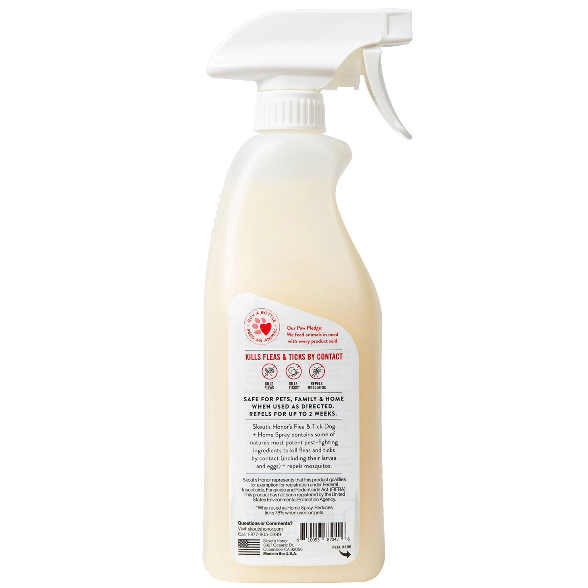 Skout's Honor Dog & Home Spray Flea & Tick Dog Grooming
