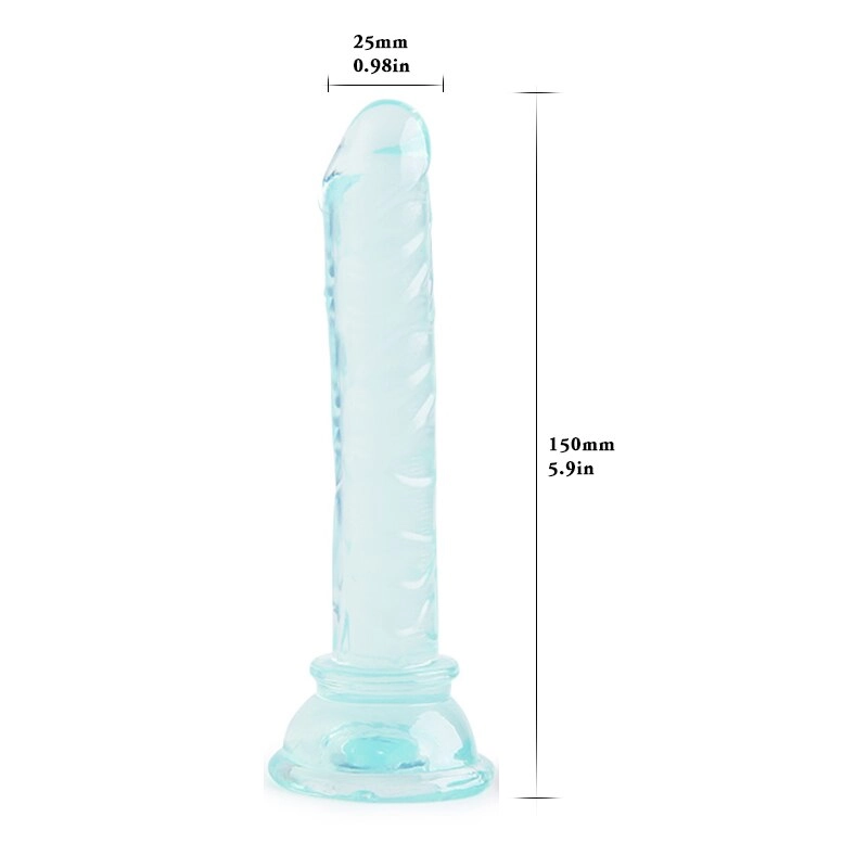 Soft Silicone Jelly Dildo Realistic Dildo Anal Strong Suction Cup Strap on Big Dildo for Women
