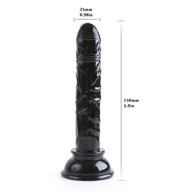 Soft Silicone Jelly Dildo Realistic Dildo Anal Strong Suction Cup Strap on Big Dildo for Women