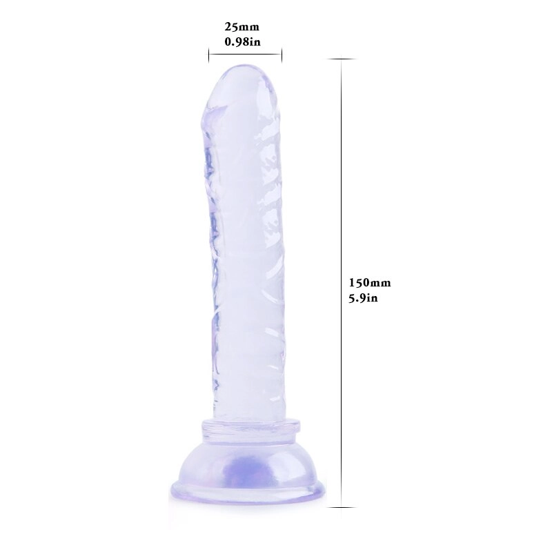 Soft Silicone Jelly Dildo Realistic Dildo Anal Strong Suction Cup Strap on Big Dildo for Women