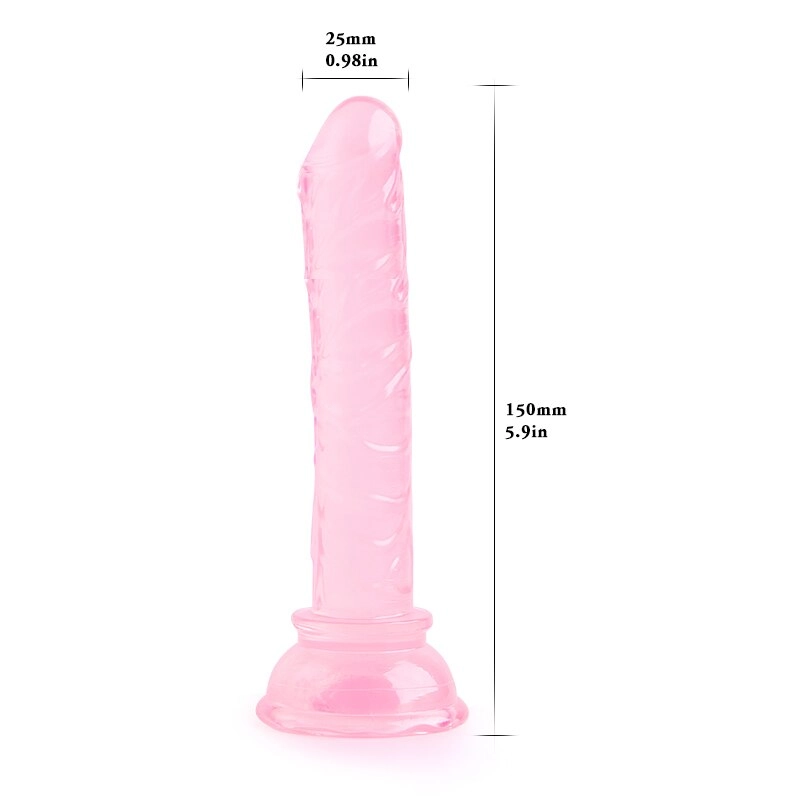 Soft Silicone Jelly Dildo Realistic Dildo Anal Strong Suction Cup Strap on Big Dildo for Women