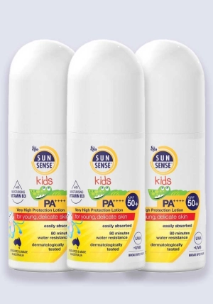 SunSense Kids SPF 50  50ml - 3 Pack saver