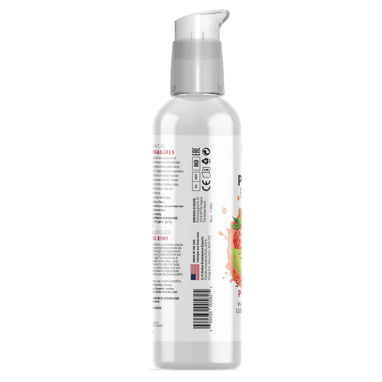 Swiss Navy 4 In 1 Playful Flavors Strawberry Kiwi Pleasure Lube - 4 oz