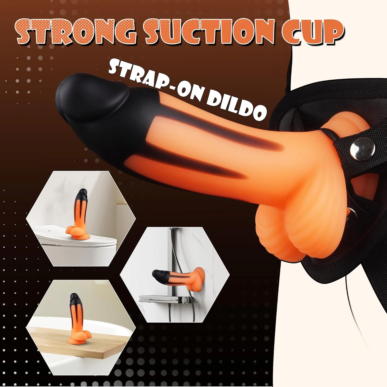 Terra 2 Diameter Thick Dildo Fantasy Realistic Dildo-Laphwing