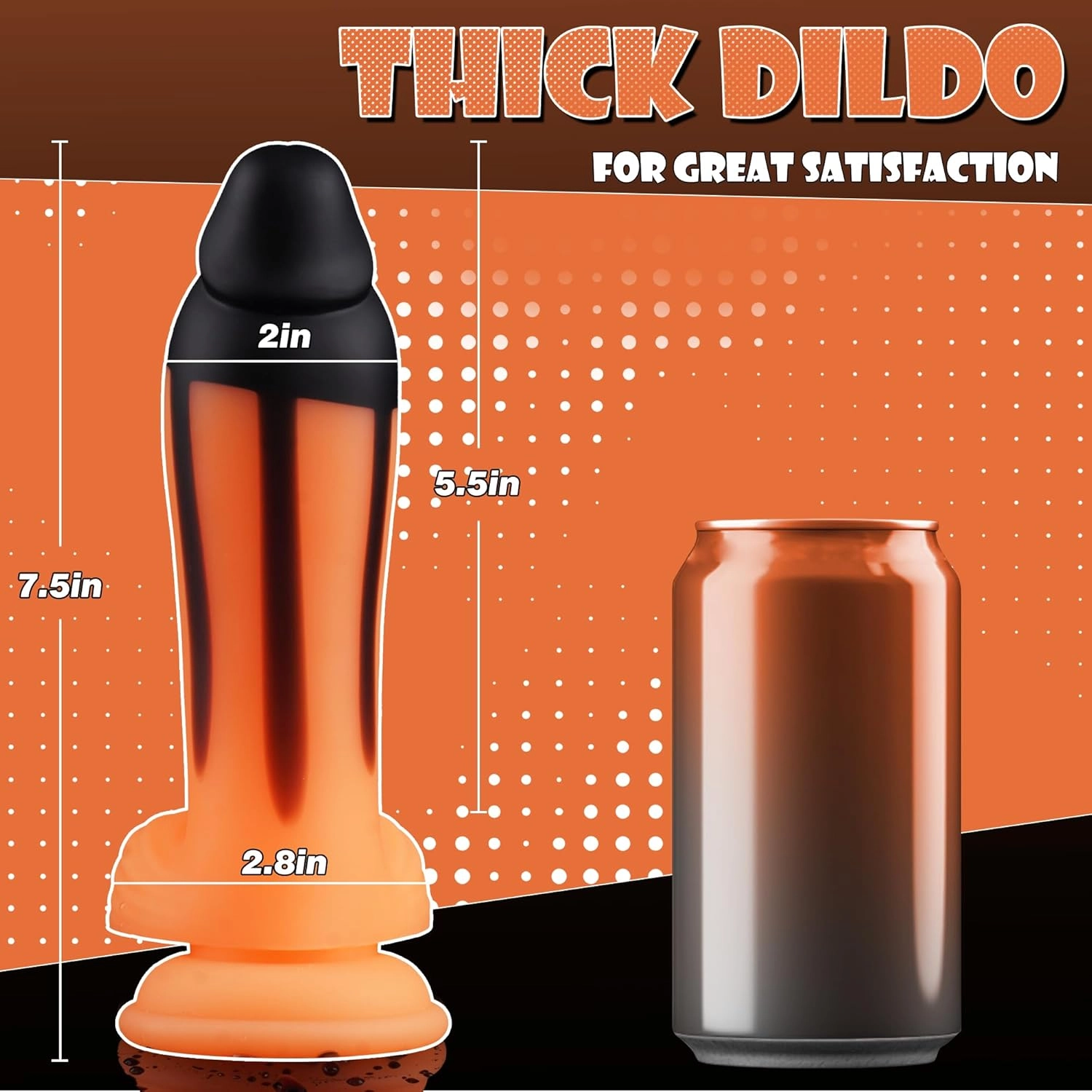 Terra 2 Diameter Thick Dildo Fantasy Realistic Dildo-Laphwing