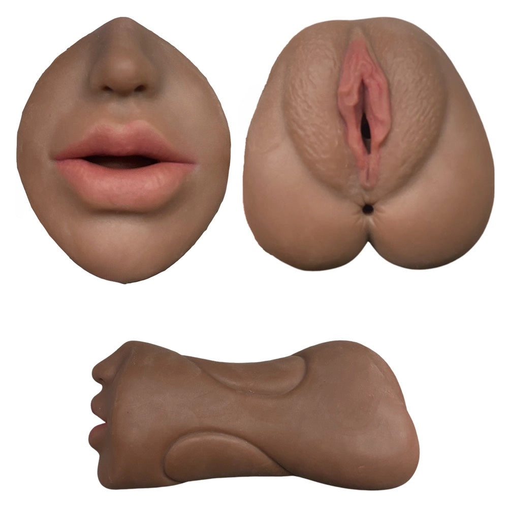Three Hole Realistic Male Stroker