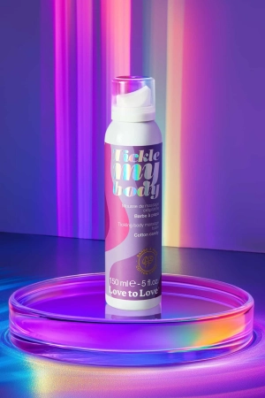 Tickle My Body Massage Foam Cotton Candy 150ml