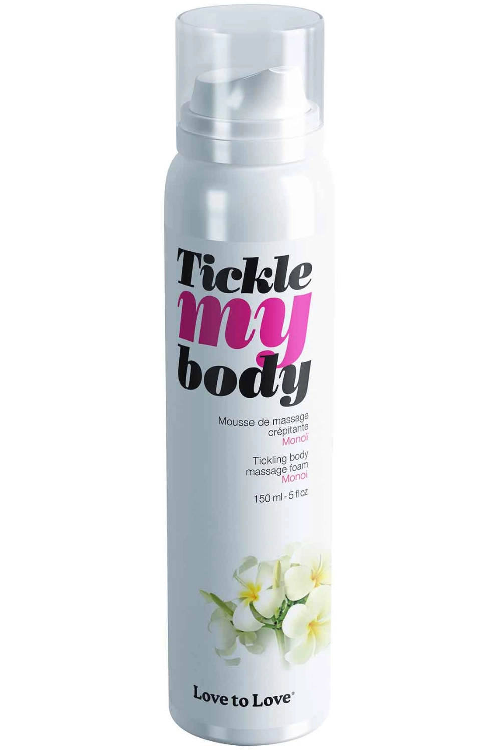 Tickle My Body Massage Foam Monoi 150ml