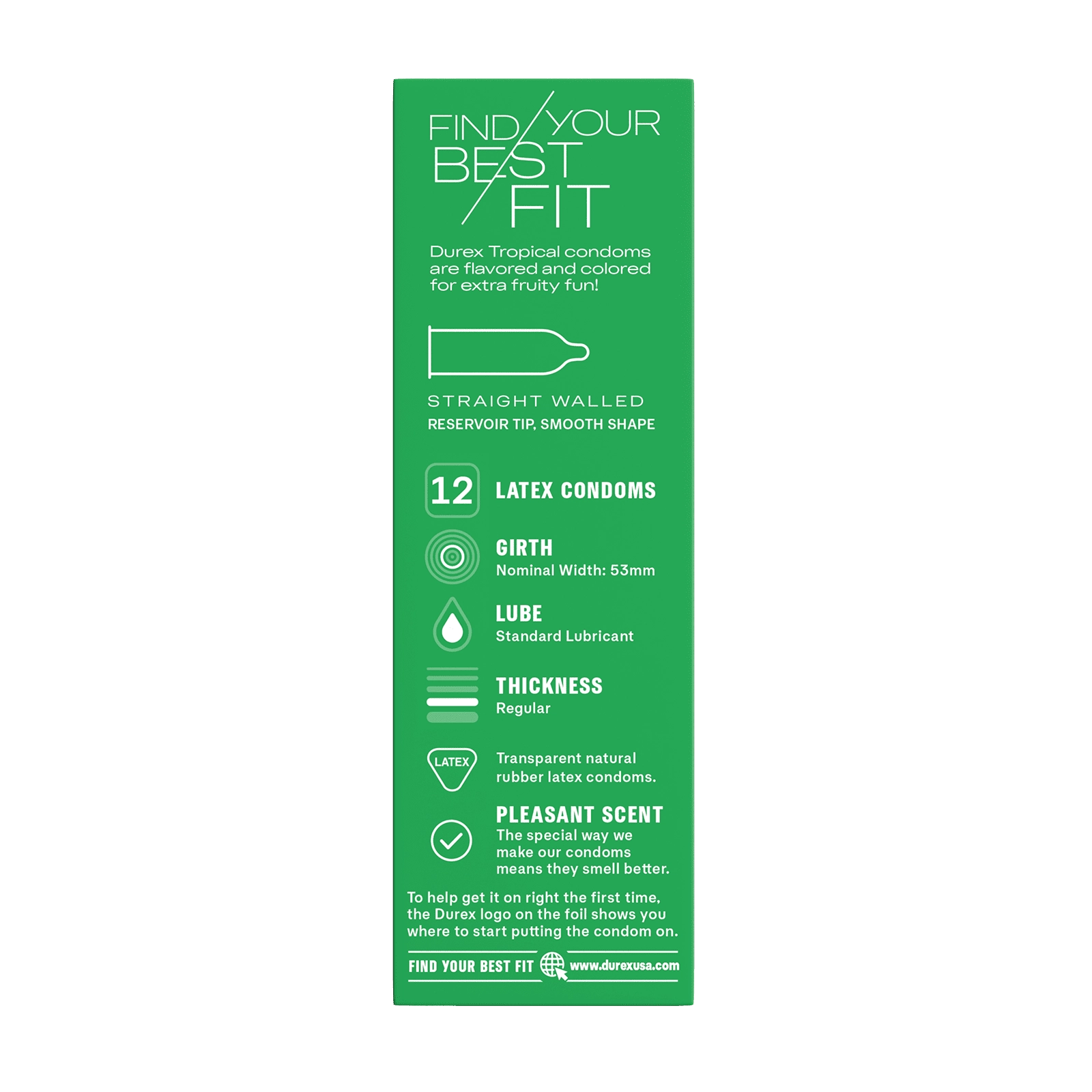 Tropical Close Fit Condoms