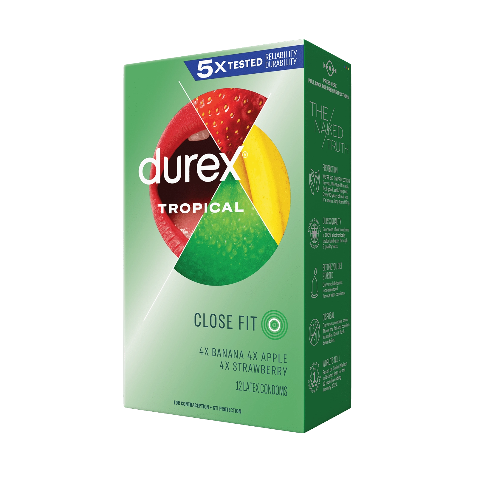 Tropical Close Fit Condoms