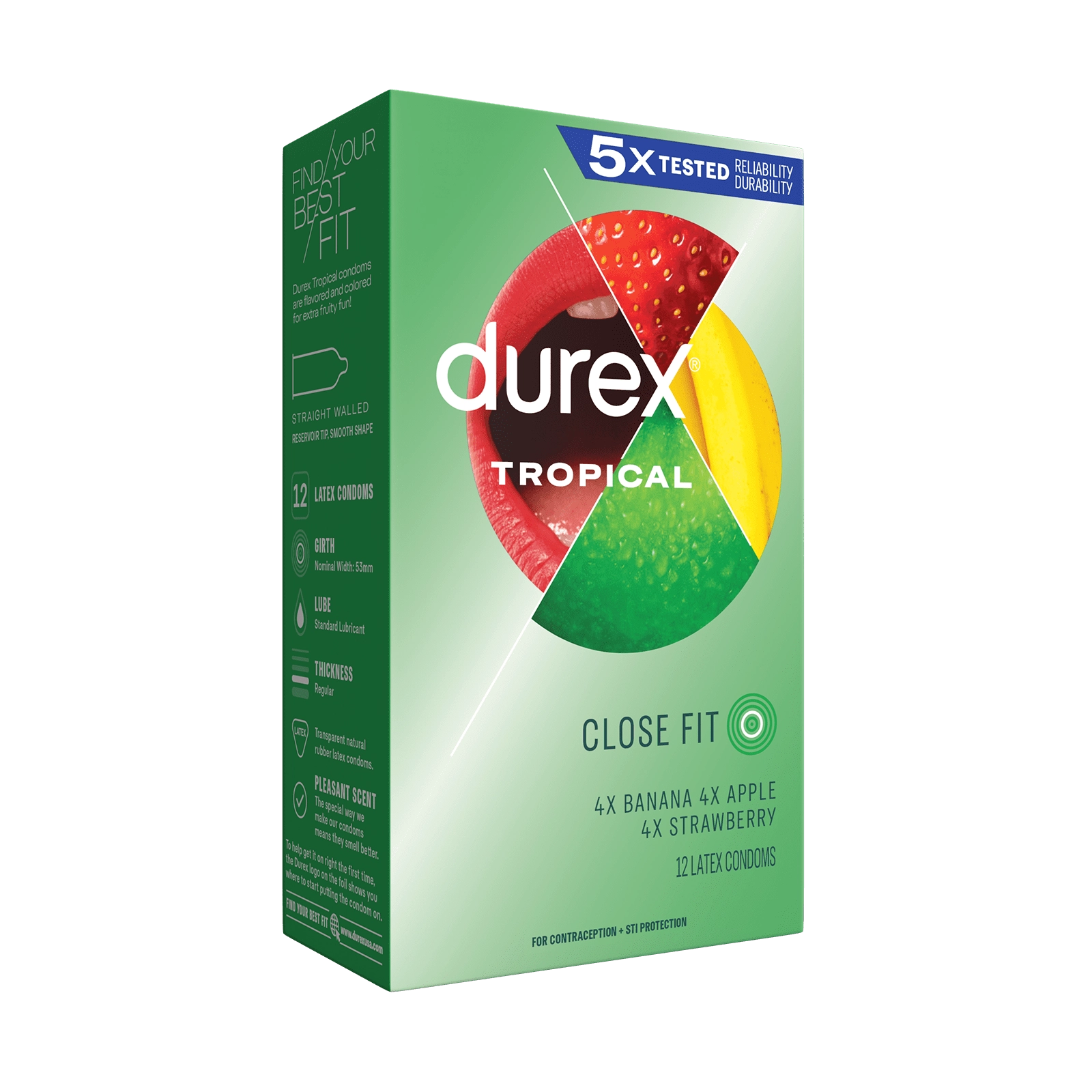 Tropical Close Fit Condoms