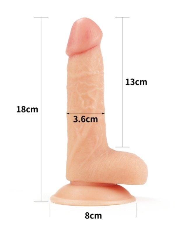 Ultra Soft Dude 7 Dildo