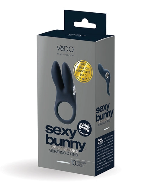 Vedo Sexy Bunny Vibrating Cock Rechargeable Ring
