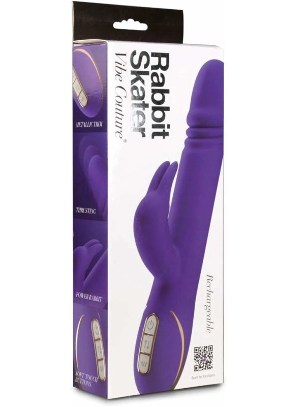 Vibe Couture Skater Rabbit Purple