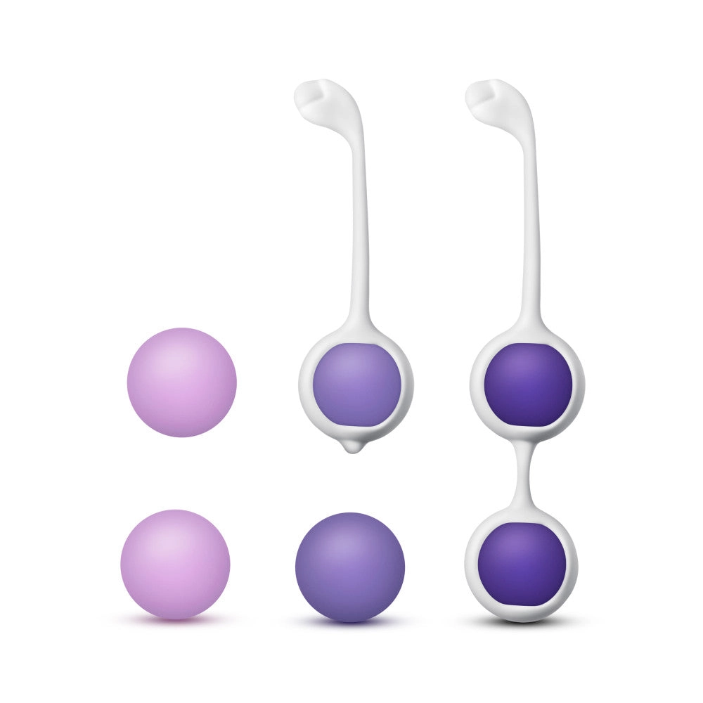 Wellness By Blush™ | Progressive UltraSilk® Kegel Training Kit - Made with Puria™ Silicone