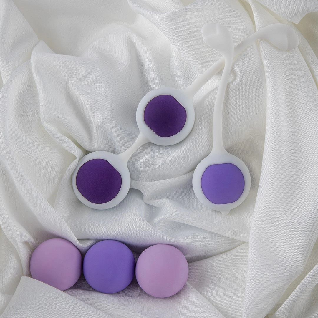 Wellness By Blush™ | Progressive UltraSilk® Kegel Training Kit - Made with Puria™ Silicone