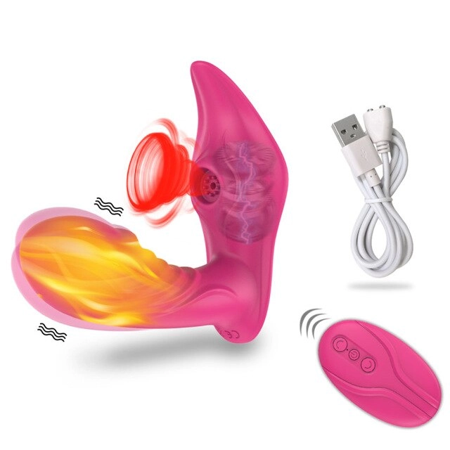Wireless Remote Control Sucking Vibrator for Women G Spot Clit Sucker Clitoris Stimulator Dildo Sex Toys for Couples