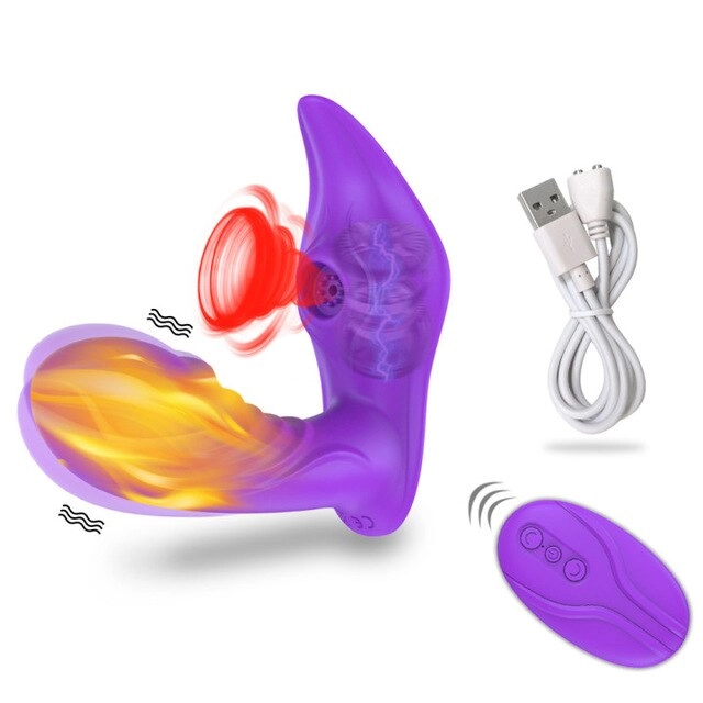 Wireless Remote Control Sucking Vibrator for Women G Spot Clit Sucker Clitoris Stimulator Dildo Sex Toys for Couples