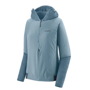 Womens Patagonia Airshed Pro Pullover - Steam Blue